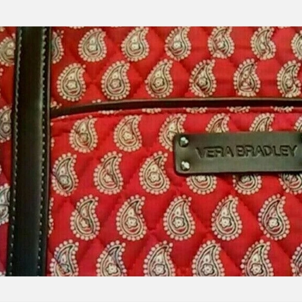 Vera Bradley Quilted Tote Bag RARE - Picture 5 of 8